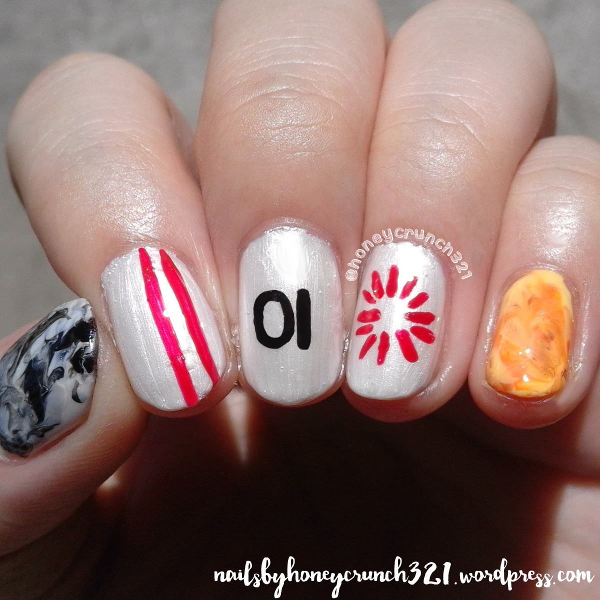 Kpop Nail Art - GDragon related and Galaxy Style Exo Nails | Facebook
